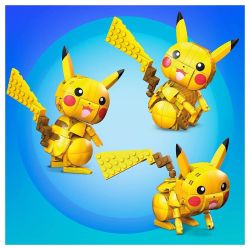 Pokémon Mega Construx Wonder Builders Construction Set Pikachu 10 cm