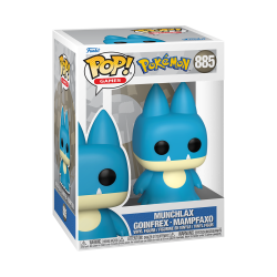 FUNKO POP 885 MUNCHLAX EMEA POKEMON VINYL FIGURE 9CM