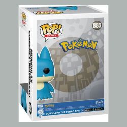 FUNKO POP 885 MUNCHLAX EMEA POKEMON VINYL FIGURE 9CM