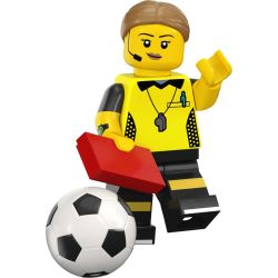 LEGO 71037 - 1 Football Referee MINIFIGURE SERIE 24  GENNAIO 2023