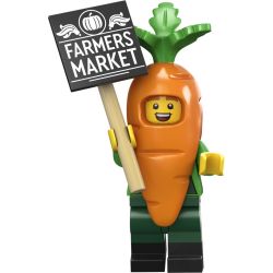 LEGO 71037 - 4 Carrot Mascot MINIFIGURE SERIE 24  GENNAIO 2023