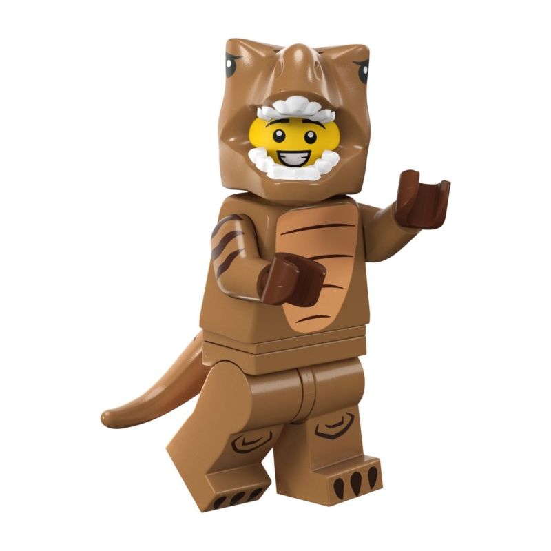 LEGO 71037 - 6 T-Rex Costume Fan MINIFIGURE SERIE 24  GENNAIO 2023