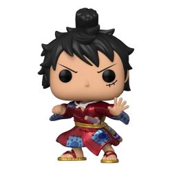 FUNKO POP 921 LUFFYTARO IN KIMONO METALLIC EXC ONE PIECE VINYL FIGURE 10 CM