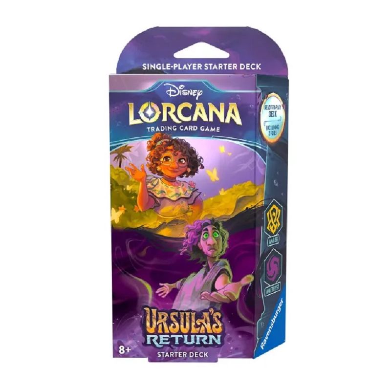 LORCANA  STARTER DECK AMBER / AMETHYST - URSULA RETURN ENG