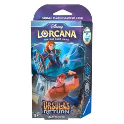 LORCANA  STARTER DECK SAPPHIRE / STEEL - URSULA RETURN ENG