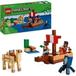 LEGO 21259 MINECRAFT IL VIAGGIO DEL GALEONE DEI PIRATI GIUGNO 2024