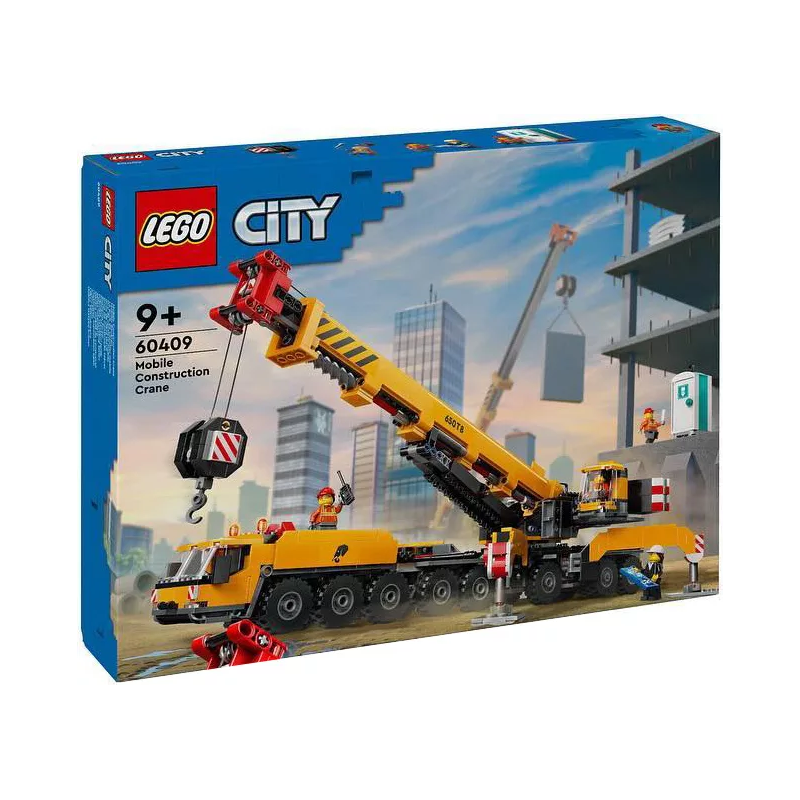 LEGO 60409 CITY GRU DA CANTIERE MOBILE GIALLA GIUGNO 2024