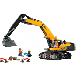 LEGO 60420 CITY ESCAVATORE DA CANTIERE GIALLO GIUGNO 2024