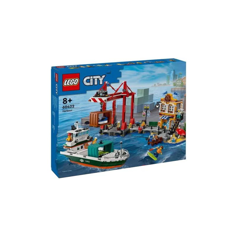 LEGO 60422 CITY PORTO E NAVE MERCI GIUGNO 2024