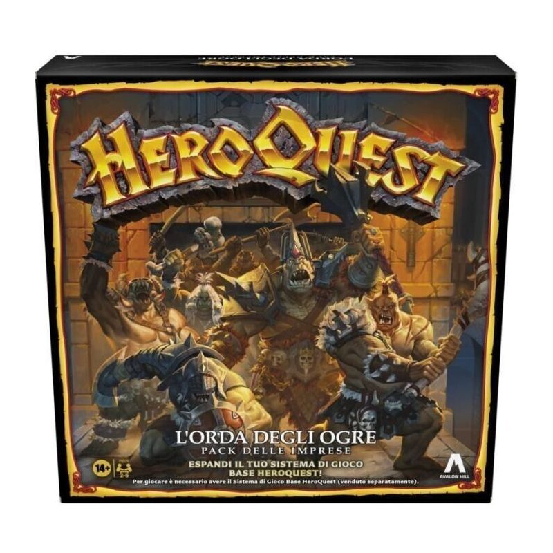 HEROQUEST - L'ORDA DEGLI OGRE - ESPANSIONE IN ITALIANO