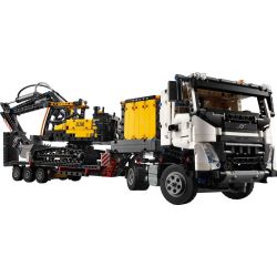 LEGO 42175 TECHNIC AUTOCARRO VOLVO FMX ED ESCAVATORE ELETTRICO EC230 AGOSTO 2024