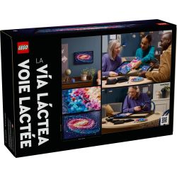 LEGO 31212 ART VIA LATTEA MILKY WAY GALAXY LUGLIO 2024 scatola rovinata