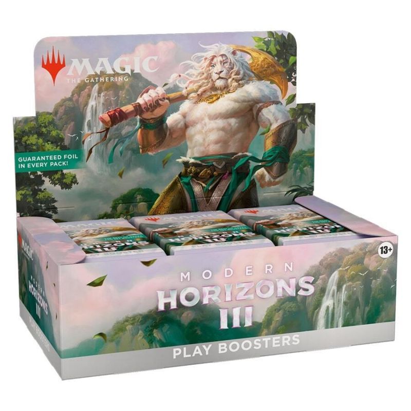 MAGIC MTG MODERN HORIZONS 3 PLAY BOOSTER ENG CHIUSO SIGILLATO