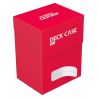 UGD010258 ULTIMATE GUARD DECK CASE 80+ STANDARD SIZE RED