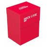 UGD010258 ULTIMATE GUARD DECK CASE 80+ STANDARD SIZE RED