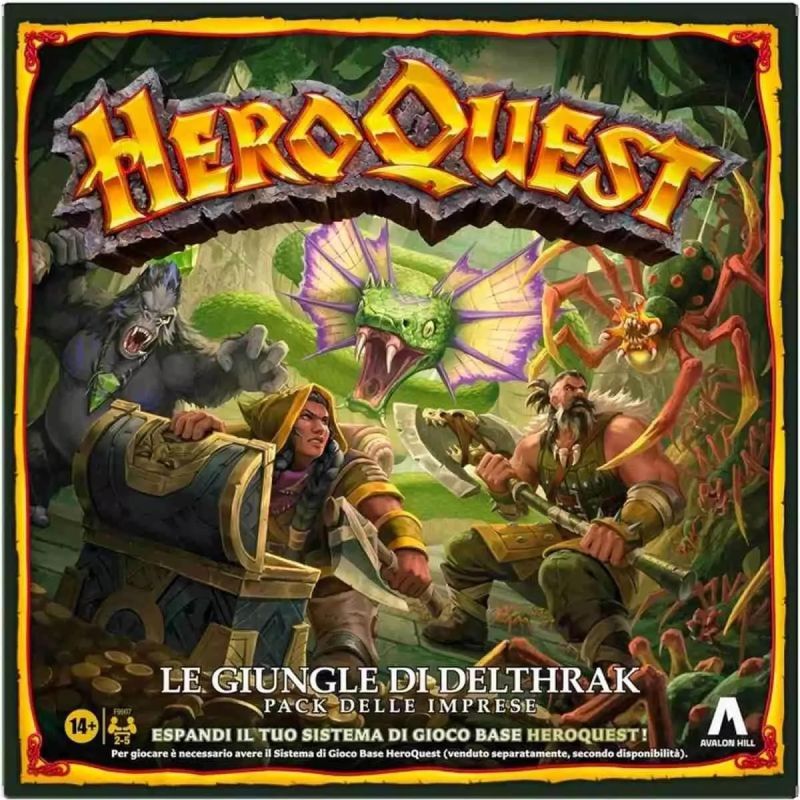 HEROQUEST: LE GIUNGLE DI DELTHRAK - ESPANSIONE