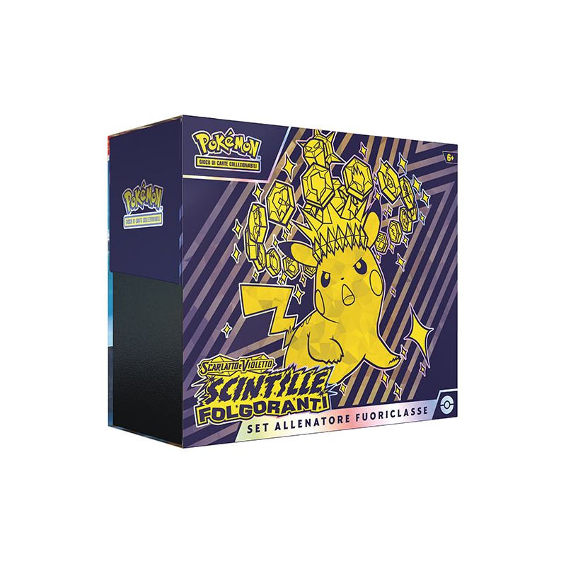 POKEMON SET ALLENATORE FUORICLASSE SCINTILLE FOLGORANTI ITALIANO