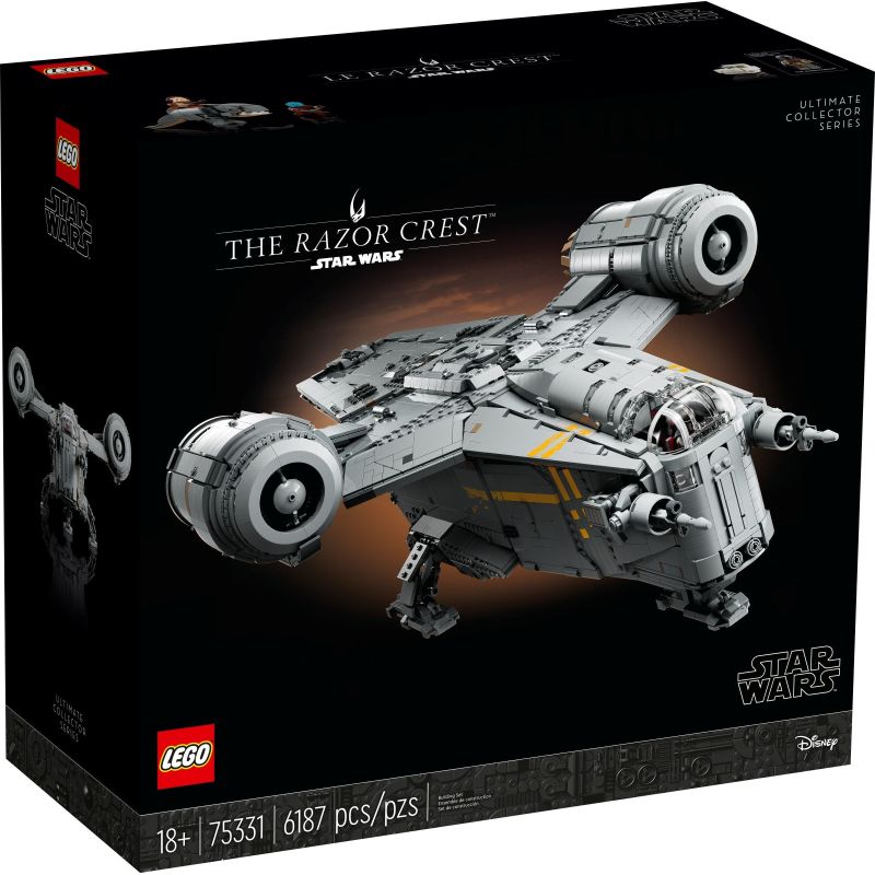 LEGO 75331 STAR WARS RAZOR CREST  2023 scatola rovinata