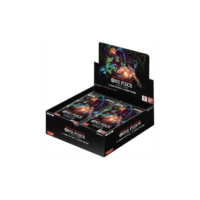 BANDAI ONE PIECE CARD GAME WING OF THE CAPTAIN OP-06 BOOSTER BOX
