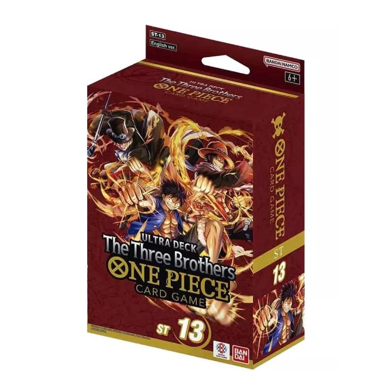 ONE PIECE CARD GAME - ST-13 - ULTRA DECK THE THREE BROTHERS ENG