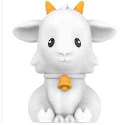 LAMPADA CAPRETTA LED LIGHT MULTICOLOR 9CM