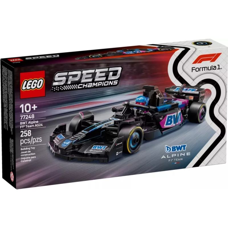 LEGO 77248 SPEED CHAMPIONS AUTO DA CORSA BWT ALPINE F1 TEAM A524 MARZO 2025