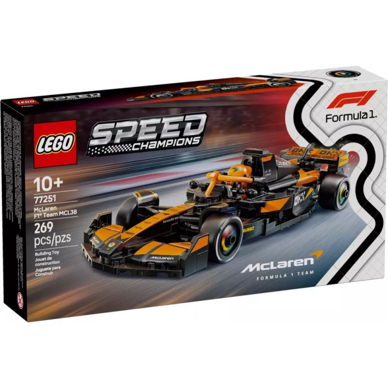 LEGO 77251 SPEED CHAMPIONS AUTO DA CORSA MCLAREN F1 TEAM MCL38 MARZO 2025