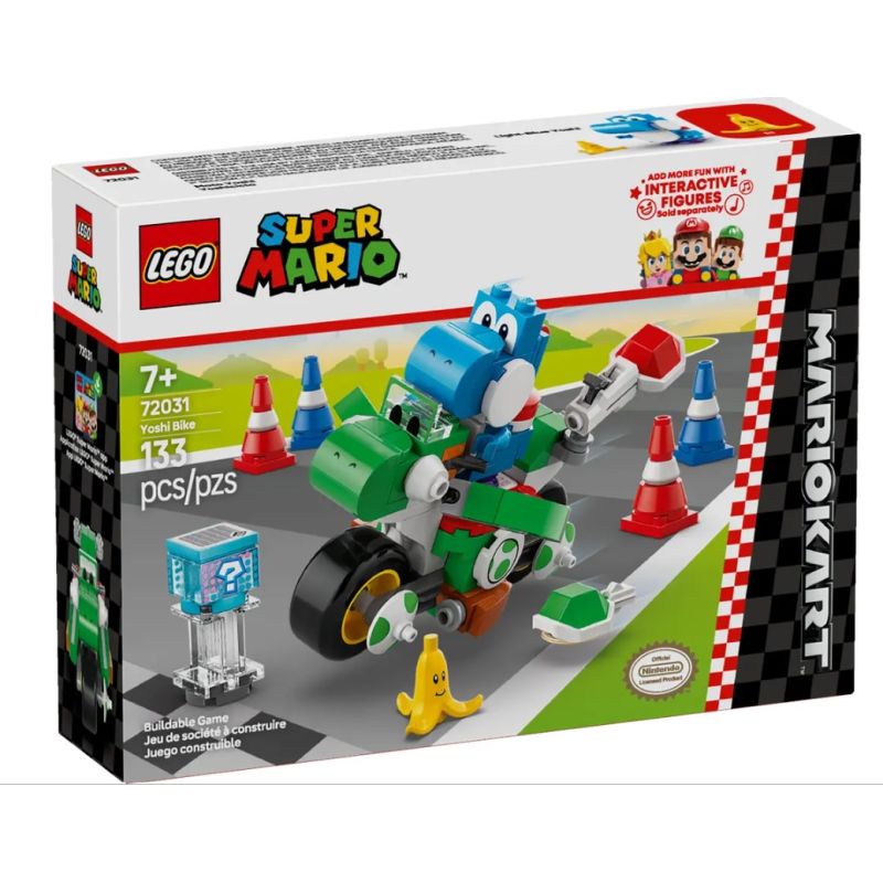 LEGO 72031 SUPER MARIO MARIO KART MOTO YOSHI GENNAIO 2025