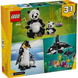 LEGO 31165 CREATOR FAMIGLIE DI ANIMALI: PANDA GENNAIO 2025