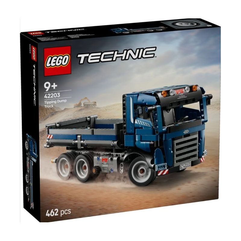 LEGO 42203 TECHNIC AUTOCARRO CON CASSONE RIBALTABILE MARZO 2025 2026