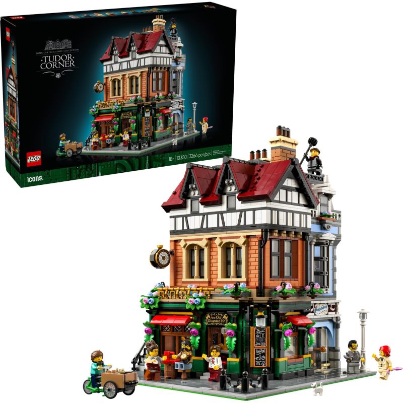 LEGO 10350 ICONS TUDOR CORNER 2025