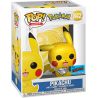 FUNKO POP 842 GLITTER PIKACHU SITTING DIAMOND COLLECTION 2021 FALL LIMITED EDITION