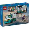 LEGO 60451 CITY AMBULANZA DI EMERGENZA GENNAIO 2024 2025 2026
