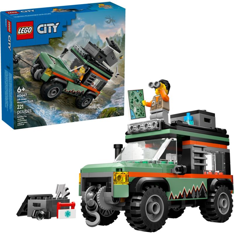 LEGO 60447 CITY FUORISTRADA DI MONTAGNA 4X4 GENNAIO 2025