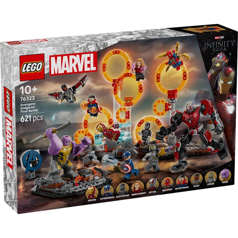 LEGO 76323 MARVEL SUPER HEROES AVENGERS: ENDGAME LA BATTAGLIA FINALE MAGGIO 2025