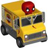 FUNKO BITTY POP RIDE DEADPOOL W/CHIMICHANGA TRUCK MARVEL VINYL FIGURE -  83625