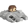 FUNKO BITTY POP RIDE HAN SOLO W/MILLENIUM FALCON STAR WARS VINYL FIGURE -  83623