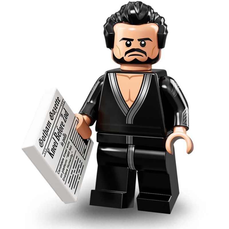 LEGO 71020 - 17 General Zod MINIFIGURE SERIE 21 THE BATMAN MOVIE 2018