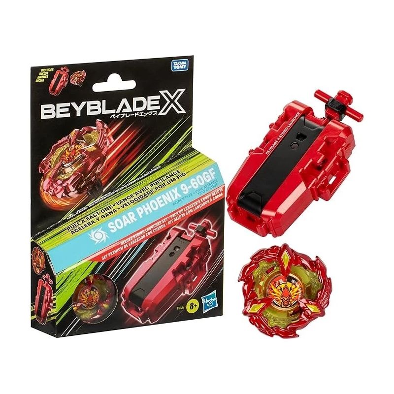 BEYBLADE-X - DELUXE LAUNCHER AND TOP