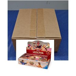 LORCANA CASE CON 4 BOX DA 24 BUSTE REIGN OF  JAFAR - ENG CHIUSO SIGILLATO