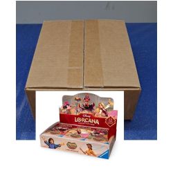 LORCANA CASE CON 4 BOX DA 24 BUSTE IL REGNO DI JAFAR - ITA CHIUSO SIGILLATO