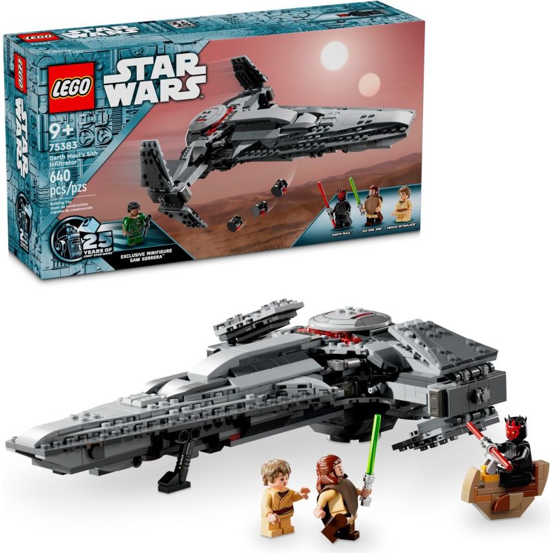 LEGO 75383 STAR WARS Sith Infiltrato di Darth Maul 2024