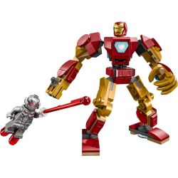 LEGO 76307 MARVEL SUPER HEROES MECH DI IRON MAN CONTRO ULTRON GENNAIO 2025