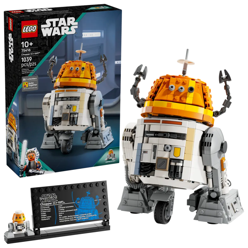 LEGO 75416 STAR WARS CHOPPER PERSONAGGIO COSTRUIBILE MAGGIO 2025