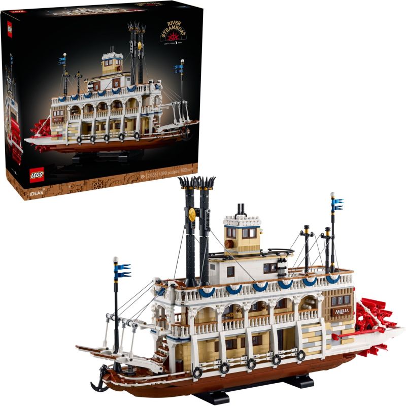 LEGO 21356 BATTELLO A VAPORE FLUVIALE