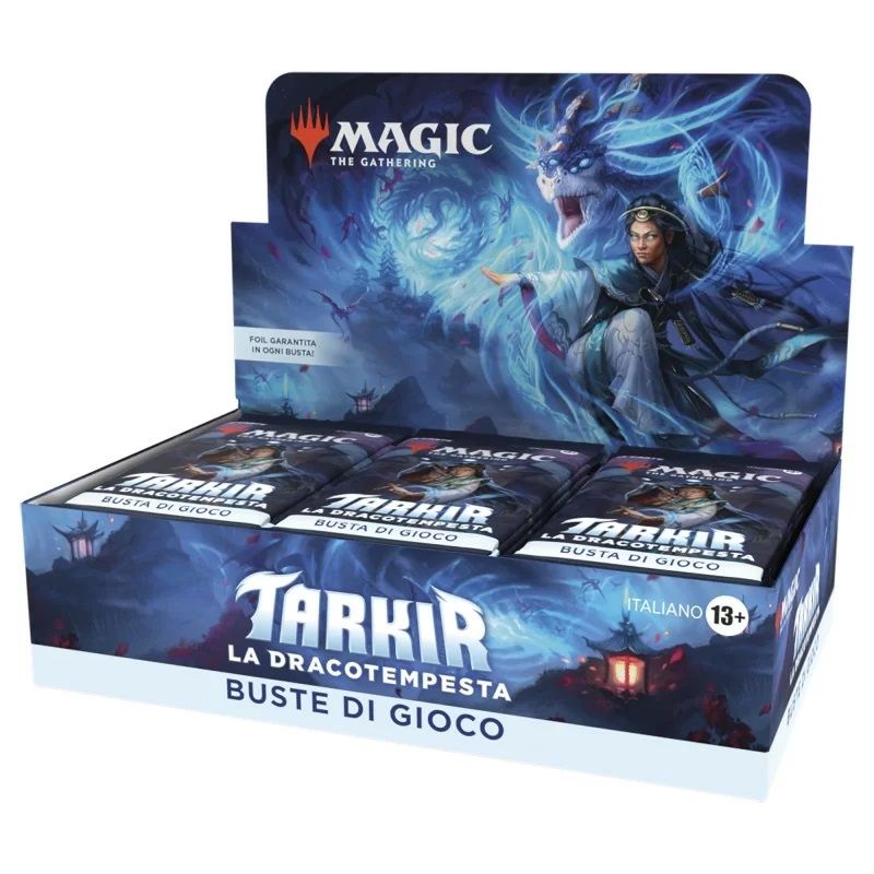 MAGIC TARKIR LA DRACOTEMPESTA PLAY BOOSTER ITA BOX CON 30 BUSTE