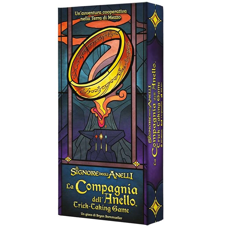 LA COMPAGNIA DELL'ANELLO TRICK TAKING GAME LORD OF THE RING GIOCO DA TAVOLO