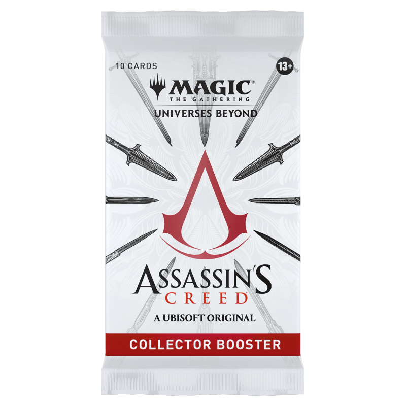 MAGIC MTG ASSASSIN'S CREED COLLECTORE BOOSTER ENG singola bustina