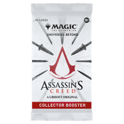MAGIC MTG ASSASSIN'S CREED COLLECTORE BOOSTER ENG singola bustina