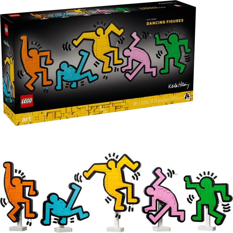LEGO 31216 ART Keith Haring – Figure danzanti MAGGIO 2025